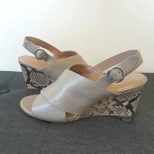 Banana Republic Crossover Wedge Sandal